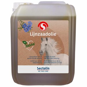 Sectolin lijnzaadolie 5 liter