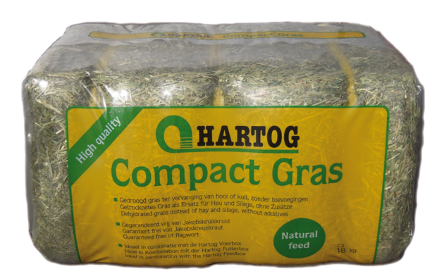 Hartog Compact Gras - Gedroogd Gras