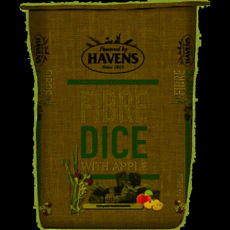 Havens Fibre Dice met appel 17,5kg