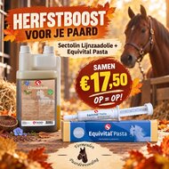  1 liter Sectolin Lijnzaadolie en 1 Sectolin Equivital Pasta 25 ml  Samen tijdelijk voor slechts &euro;17,50!